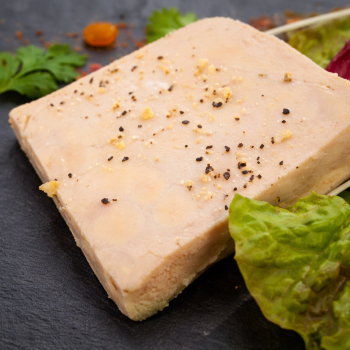 Entrée : Foie gras 250 grs