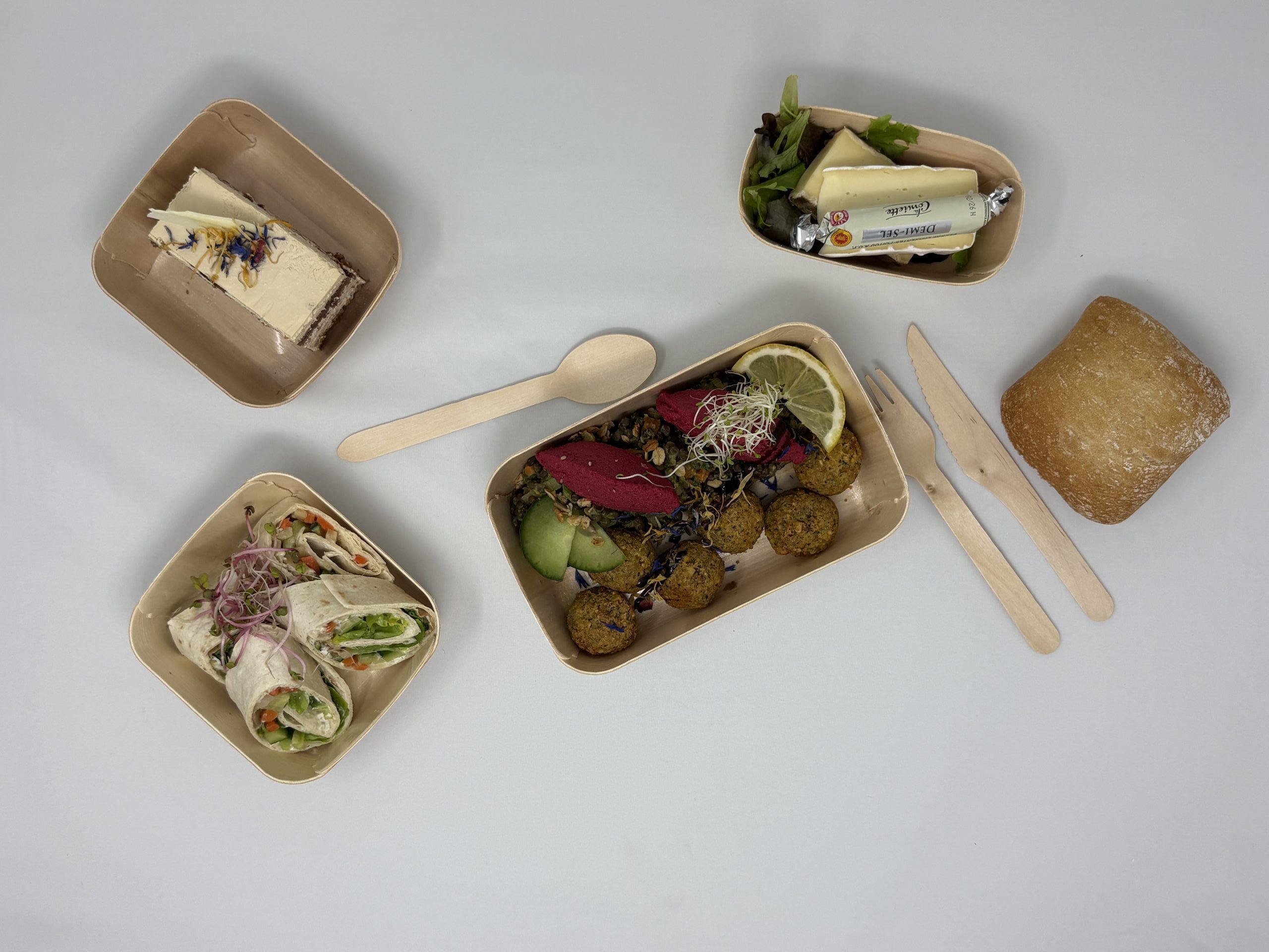 Plateau - repas : Végétarien